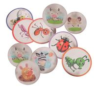 TOYANDONA 10 Sheets Heat-Activated Potty Training Stickers Color Changing Toilet Seat Decals for Boys Fun Reward for Easy Toilet Learning