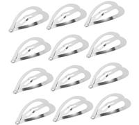 TOYANDONA 100 Pcs Decorative Hair Clips Heart Hairpin 1.22X0.75X0.20In Delicate Styles Minimalist Design Elegant Hair Accessories for Women Wedding for Valentines Day Dances