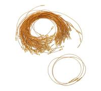 TOYANDONA 1000pcs Silver Ornament Hooks with Snap Locking Precut Strings for Christmas Tree Decorating Heavy Duty Hanging Ropes Secure Fastening for Holiday Party Decorations