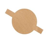 TOYANDONA 100pcs 9-inch Round Natural Silicone Baking Parchment Paper Non-Stick Cake Pan Liners Greaseproof Sheets for Oven and Air Fryer Baking