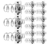 TOYANDONA 100pcs Aa Battery Spring Contacts Plates Battery Charger Contacts Negative to Positive Spring for Remote Controls