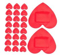 TOYANDONA 100pcs Breathable -Shaped Adhesive Bandages for for Ages for Daily Use Promotes Healing Strong Adhesiveness and Water Resistance