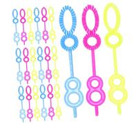TOYANDONA 100Pcs Bubble Wand Tool for Teens Plastic Bubble Maker Sticks Ergonomic Design for Easy Grip Fun Outdoor for Healthy Play Random Color Random Color