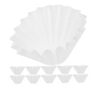 TOYANDONA 100pcs Coffee Filter Papers for Pour-Over Brewing Tear-Resistant Paper Filters with Fine Filtration Technology Compact for Home and Office Coffee Making Supply