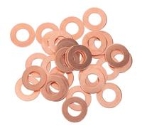 TOYANDONA 100pcs Dent Pulling Washer Spot Welder Dent Puller Rings for Autos Car Body Panels Simple Smooth Bright Iron for Repairing Car Body Panels with Alignment and Precise Shaping