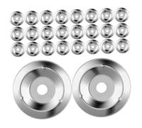 TOYANDONA 100pcs Drum Cymbal Rings Cymbal Tambourines Ching Ring Splash Drum Accessory