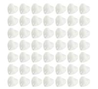 TOYANDONA 100pcs Glass Nail Color Chart Display for Nail Polish White Glass Material with Sturdy Design for Salon Use
