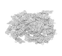 TOYANDONA 100pcs Graduation Tassel Charm Decorations Class of Memorial Keepsake Charms for Graduation Cap Keychains Bracelets DIY Craft Jewelry Making