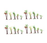TOYANDONA 100pcs Imitated Coconut Tree Aquarium Decor Artificial Underwater Plants for Fish Tank Landscape Realistic Ornament for Aquatic Environments Vibrant Fish Tank Adornment