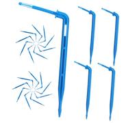 TOYANDONA 100pcs Irrigation Tools U Drip Irrigation Spikes Watering Soaker System Indoor Dripping Emitters for Garden Plant Waterer for Hose Emitter