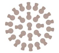 TOYANDONA 100pcs Lunch Box Vent Plug Plastic Leakproof Seal Stopper Coffee Universal Fit for Bento Box, Rice Container, Daily Leftovers Storage