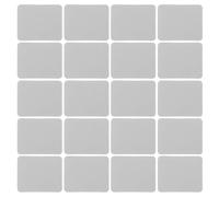 TOYANDONA 100pcs Microfiber Cleaning Cloths Light Grey Double-Sided Ultra Soft Microfibre Lens Wipes for Eyeglasses Laptops Tablets Screens Reusable