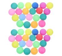 TOYANDONA 100pcs Mm Colourful Table Tennis Balls for Team-based Table Game and School Activities, Plastic Pp Material Seamless Construction and Matte Surface Finish, Easy Group