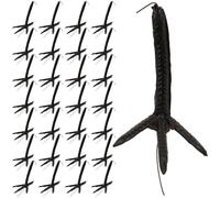 TOYANDONA 100pcs Plastic Bird Claws: Realistic Crow Feet Halloween Plastic Claws for Crafting - Crows Paws for Stuffed Animal DIY Supplies