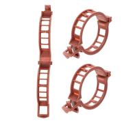 TOYANDONA 100pcs Plastic Plant Support Clips for Garden Stem and Vine Fastening Greenhouse Tomato Grafting Clips Reusable Plant Stem Holders for Indoor and Outdoor Vegetable Growth