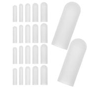 TOYANDONA 100pcs Silicone Zipper Guards for Laundry and Jackets Noise Reduction and Reusable Zipper Covers Suitable for Washer and Dryer Machines 5 Sizes Included
