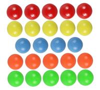 TOYANDONA 100pcs Small Solid Counting Balls for Math Learning Aids Color Recognition Statistical Induction Educational with Smooth Polished Surface in Colors