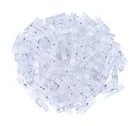 TOYANDONA 100Pcs Small Transparent Plastic Photo Clips for Hanging Photos and Crafts Simple Design Tapestry Clips for Wall Art Scrapbooking Cards Versatile Lightweight Holders