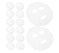 TOYANDONA 100pcs White Facial Sheets DIY Skin Care Gauze for Home and Salon Use, Absorbent Cotton Pads for Facial Serum and Toner Application