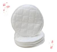 TOYANDONA 100pcs White Three-Layer Leakproof Breast Pads Washable Nursing Protection for Breastfeeding Postpartum Mother