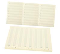 TOYANDONA 100sheets Music Staff Refill Paper Five-point Manuscript Inserts for Notebooks Smooth Writing for Classrooms and Studios for Music Composition and Teaching