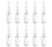 TOYANDONA 10ml Nasal Sprayer Bottle with Leak-proof Design and Compact Pet and Pp Material, Refillable Nasal Mist Spray for Outdoor and Travel Use, Pack of 10