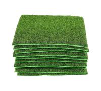 TOYANDONA 10pcs Artificial Moss Mat Synthetic Green Wall Decor for DIY Fairy Gardens Faux Grass for Crafts for Miniature Landscapes and Indoor Decoration