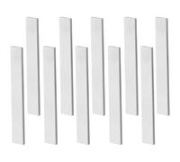 TOYANDONA 10pcs Beef Bone Material Guitar Nuts Precision Crafted Guitar Bone Nut Blanks for for Musicians