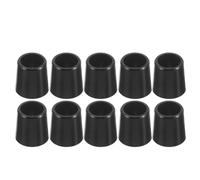 TOYANDONA 10pcs Black Plastic Golf Club Ferrules for Hybrids and Irons Prevents Slipping Or Disengagement Waterproof for Golf Club Rebuilding Project