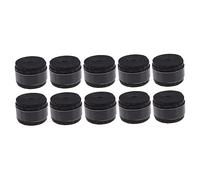TOYANDONA 10pcs Black PU Overgrip Tape for Badminton Tennis Squash Rackets Super Absorbent Sweat Band with Slip Grip Thin Moisture Wicking Replacement Wrap for Indoor Sports and Racket