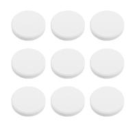 TOYANDONA 10pcs Ceramic Coral Propagation Rack round Base for Fish Tank Aquarium, Anti-slip Natural Underwater Simulation Frag Display Holder, Stable Support for Coral Fragments