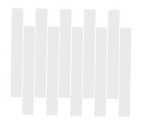 TOYANDONA 10Pcs Chainstay Protector Durable Bike Frame Protection Pad for Mountain Road Bikes Fit for Enhanced Coverage Clear Tape for Defense