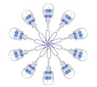 TOYANDONA 10pcs Colorful Mini Claw Machine Pendants Fun Plastic Grabbing Claw Charms for Keychains and Bags Lightweight Portable Decoration for Everyday Use