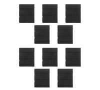 TOYANDONA 10PCS Dart Tip Protector Dart Guard Protectors s Carry Case for Tip Accessories Holder Portable Travel Home (Black)