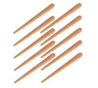 TOYANDONA 10pcs Drum for Boys and Girls Natural Wood Rhythm Sticks Orff Percussion Instrument Guiro Sticks Educational Boys and Girls Music Instruments
