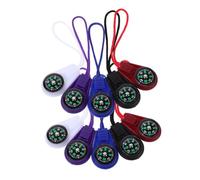 TOYANDONA 10pcs Durable Outdoor Navigation Tool for Camping Hiking and Adventure with Lanyard Attachment