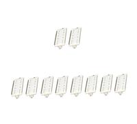 TOYANDONA 10pcs Electric Guitar Pickup Base Metal Bases for Humbucker Pickups Wearable Guitar Accessories Portable Instrument