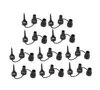 TOYANDONA 10Pcs Electric Pump Nozzles High Efficiency Inflator Deflator Adapter for Vacuum Compression Bags Durable Versatile for Cars Home and Outdoor Use Compatible
