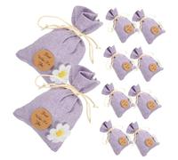 TOYANDONA 10pcs Empty Sachet Bags Refillable Lavender Scented Sachet Bag for Wardrobe Decorative Packing Fragrance