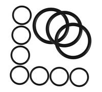 TOYANDONA 10pcs Epdm Rubber Ring Seal Gasket for Singing Bowls Sound Bowl Accessory with Sealing High Temperature Resistant O Rings Easy to Install Replacement Pads