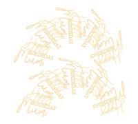 TOYANDONA 10pcs Happy Birthday Mom Cake Topper Acrylic Decorations for Mother S Day Birthday Party Supplies Women S Cake Picks for Memorable Family Celebrations