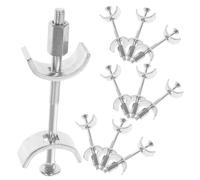 TOYANDONA 10pcs Kitchen Countertop Joint Connector Furniture Drawbolt Fasteners Strong Weight-bearing Stability Easy Installation Versatile for Various Worktop Connections