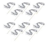 TOYANDONA 10pcs LED Fairy Wands with Tinsel Glow Sticks for Weddings Birthday Parties Christmas Celebrations Engaging Fun for All Ages High Brightness for Festive Atmosphere