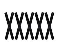 TOYANDONA 10pcs Mason Jar Fermentation Temperature Stickers 0-50°C, Self-Adhesive Glass Carboy Thermometer Strips for Homebrew Wine Making, Sauerkraut Kimchi and Kitchen Fermentation Tools