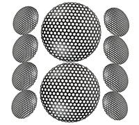 TOYANDONA 10pcs Mesh Microphone Grille Net Replacement for Dynamic Mic Windscreen Cover for Wireless Mic Supplies