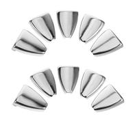 TOYANDONA 10pcs Metal Drum Claw Hooks Replacement Drum Connector for Bass Snare Triangle Accessories Lug Ear Hook Percussion Accessory