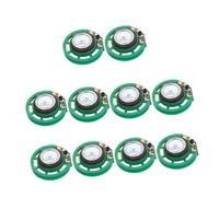 TOYANDONA 10pcs Mini Replacement Loudspeaker External Magnet Clear Sound for DIY Audio Systems Reading Machines Telephones and Mini Electronic Devices