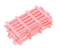 TOYANDONA 10pcs Miniature Plastic Farm Fence for DIY Diorama Sturdy Animal Enclosure Panels in Sky Friendly Farm Accessories for Dollhouse Play
