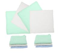 TOYANDONA 10pcs Muslin Washcloths Soft Gentle and Safe Boy Girl Towels for Wiping Drool and Cleaning Faces No Additives Stylish Colors