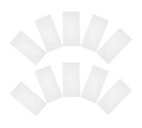 TOYANDONA 10pcs Pet Cage Liner Protection Rabbit Cage Urine Guard Plastic Edge Side Lining Accessories for Bedding Litter Bunny Habitat Small Animal Accessories